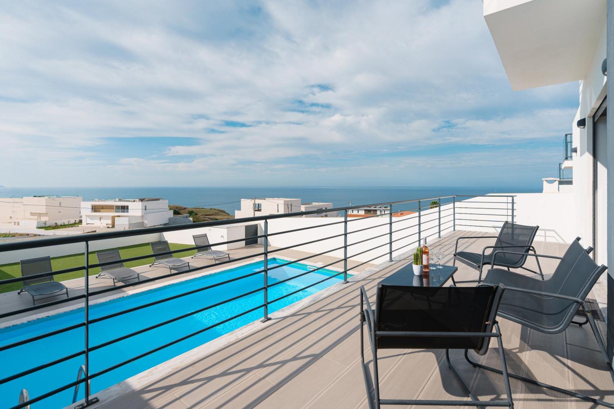 Silver Villa With Ocean View Lourinhã Exterior foto