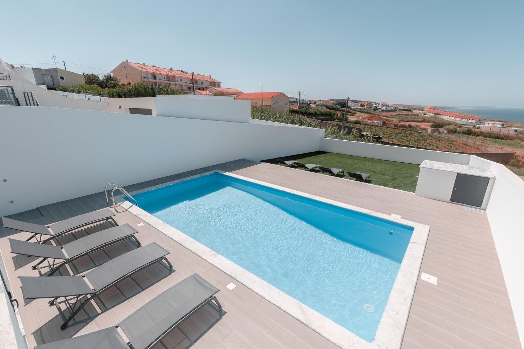 Silver Villa With Ocean View Lourinhã Exterior foto